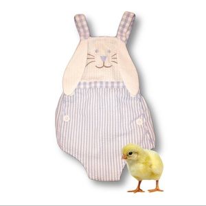 Adorable Seven Lantern Lane Easter Bunny Romper